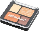 Easy Paris Cosmetics - Oogschaduw Palette - Oranje/Bruin - Nummer 07 - 1 doosje