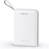 UGREEN 10000mAh Mini Dual USB Powerbank Power Station Nood accu PowerPack 1A/2.1A - Wit