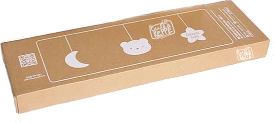 CUTE & KEPPE Barrière de lit - 160 cm de long, max 70 cm de haut - Barrière de lit réglable - Protection contre les chutes du bord du Lit des Enfants