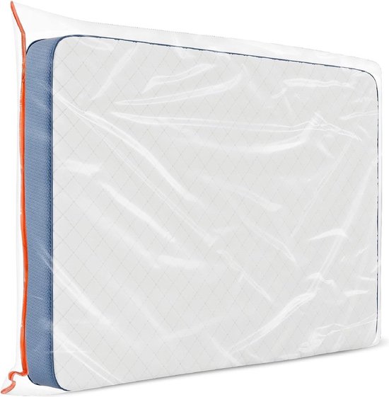 Matrashoes, 160 x 200 cm (dikte 30 cm), van kunststof, opbergtas voor matrassen, bescherming voor je matras, voor opslag, verhuizing, matrassen, opbergtas met praktische ritssluiting