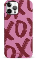 xoxo Wildhearts Can't Talk Now Pink - Single Layer - Roze hoesje geschikt voor iPhone 11 Pro Max hoesje - Hardcase shockproof hoesje - Beschermhoesje roze geschikt voor iPhone 11 Pro Max - Roze