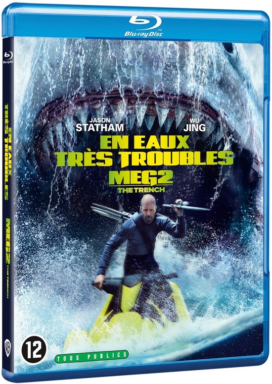 The Meg 2 Films Blu-ray (The Meg / Meg 2: The Trench) (Netherlands)