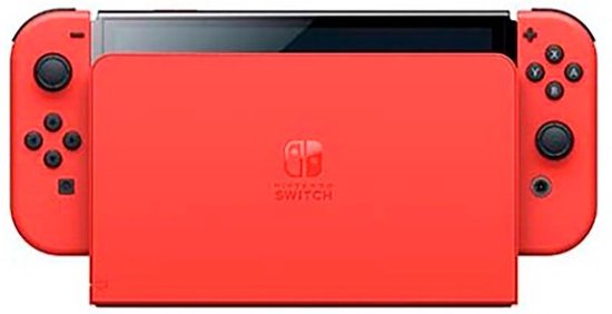 Nintendo Switch OLED - Mario Editie - Rood
