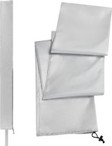 Bol.com Premium beschermhoes voor droogmolen gemaakt van extra stevige stof in 3 lengtes! Extreem scheurvaste en weerbestendige ... aanbieding