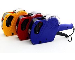 Prijstang - Labelmaker - Compleet met Inkt en Stickerrol - Verschillende Kleuren