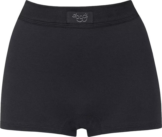 sloggi Double Comfort Dames Short Comfort slip - Zwart - Maat 42