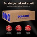 Bruine bol.com verzenddoos die zorgt voor een discrete levering en transactie.