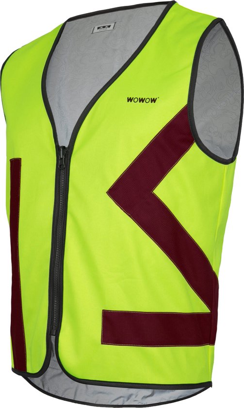 Veste WOWOW Urban Citizen - Veste de cyclisme réversible fluorescente ou réfléchissante - XXL