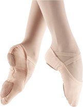 VegaNova Balletschoenen Elastisch Canvas Splitzool Lichtroze maat 39 Vegan bol