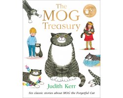 Omslag van The Mog Treasury Six Classic Stories About Mog the Forgetful Cat