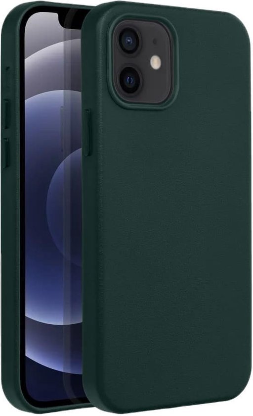 LENSUN Leren hoes voor iPhone SE2020/SE 2022 5G, iPhone 7/iPhone 8, telefoonhoes van echt leer, magneetsluiting, kaartenvak, echt leer, vintage donkerbruin
