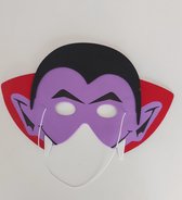 Halloween Maskers Dracula - Foam Masker - Kindermaskers - Kinderen - Feestje - Party - Halloween - Verkleden - Monster - Masker - Kinderfeestje - Dracula - Vampier - Carnaval