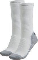 Xtreme - Tennis/Padel sokken - Unisex - Multi wit - 45/47 - 2-Paar - Tennissokken heren - Tennissokken dames