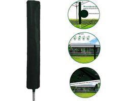 Droogmolen hoes - Droogmolen beschermhoes - Weerbestendig - 165 x 28 cm - Universeel - Zwart