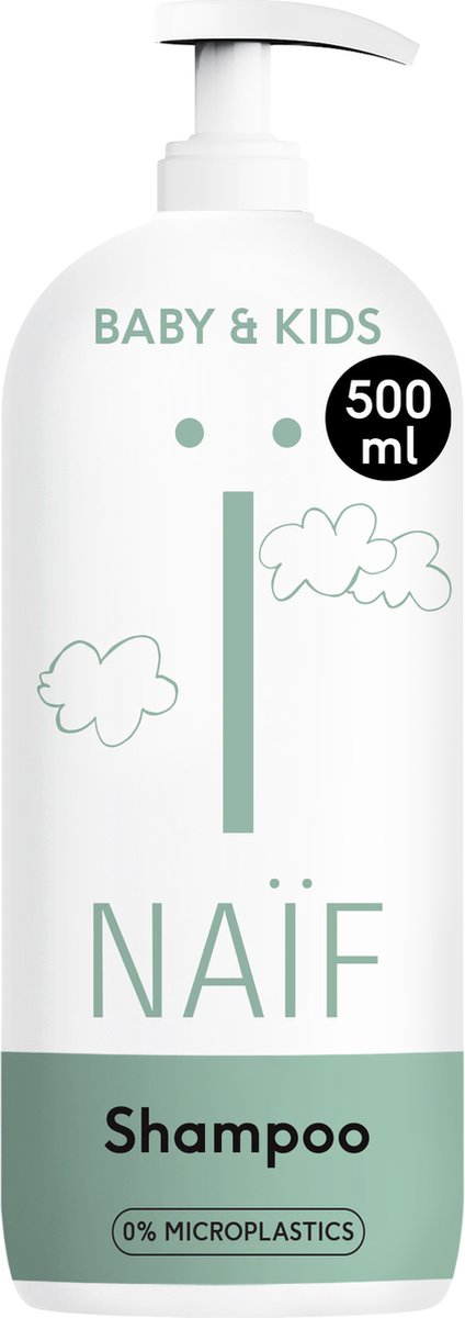 Goedkoopste Naïf - Verzorgende Shampoo Pompfles - Baby's & Kinderen - met Natuurlijke Ingrediënten - 500ml