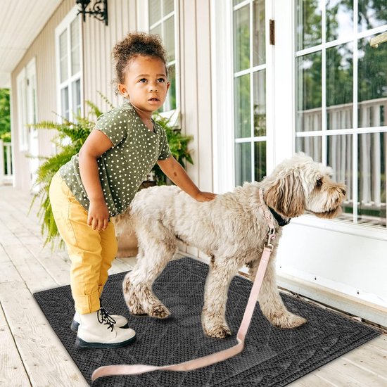 Indoor Doormat Non-Slip Washable Door Mat Absorbent Soft