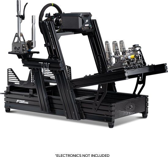 Next Level Racing Elite 160 - Simulator Cockpit - Wheel Plate Edition - Zwart van Next Level Racing — afbeelding 5