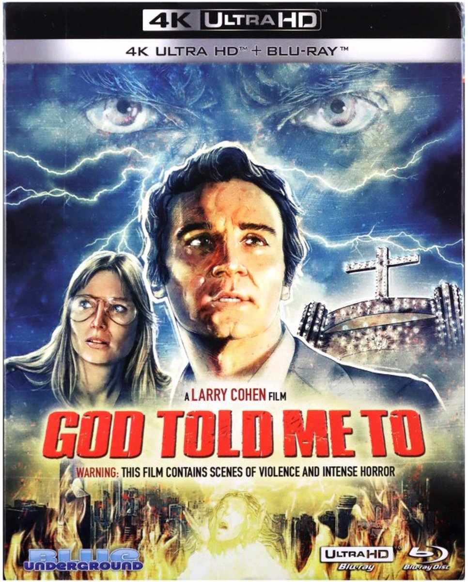 God Told Me To [Blu-Ray 4K]+[Blu-Ray]-