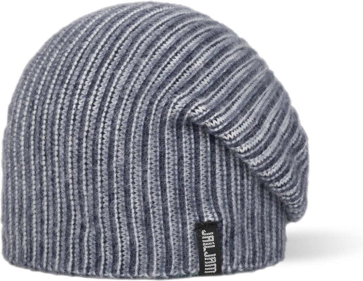 Jail Jam - Bustle Beanie Oversized - Beanie Heren - One Size - Blauw