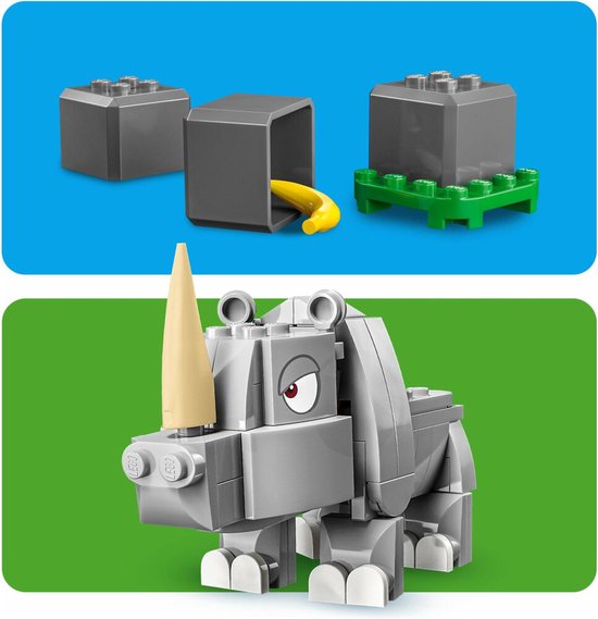 LEGO Super Mario Uitbreidingsset: Rambi de neushoorn - 71420