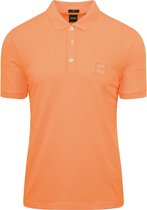 BOSS - Passenger Polo Oranje - Slim-fit - Heren Poloshirt Maat M