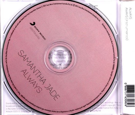 Samantha Jade: Always [CD]