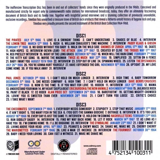 British Beat Collection - Volume Two, various artists | Muziek | bol
