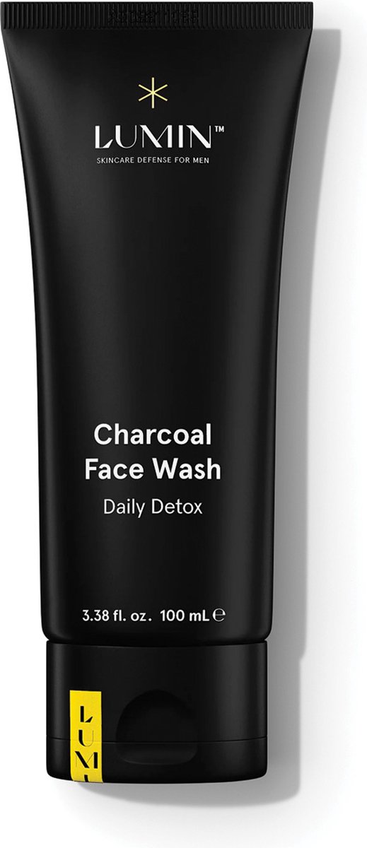 Goedkoopste Lumin Charcoal Face Wash Daily Detox 100 ml. | Facial Cleanser