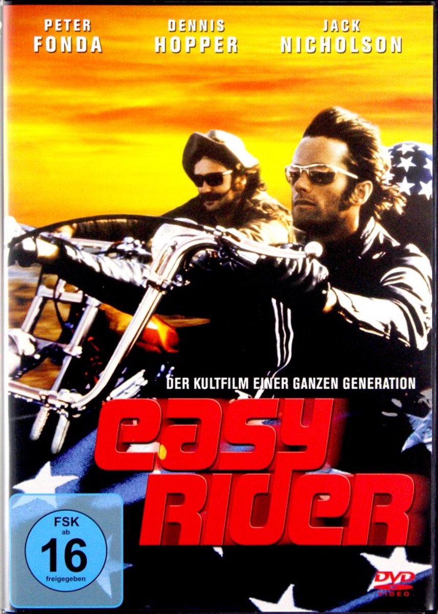 PLAION Easy Rider DVD Duits, Engels, Spaans, Frans, Italiaans