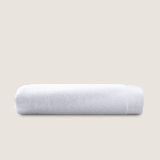 PandaHome - Serviette de bain - Extra Groot - Serviette de bain 100 x 150 cm - Serviette de Sauna - 100% Micro Katoen - Serviettes de bain de qualité hôtelière - blanc