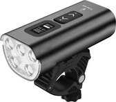Phare Vélo RAVEMEN K1800 1800 Lumens - Mode Intelligent Jour/Nuit - USB-C IPX7