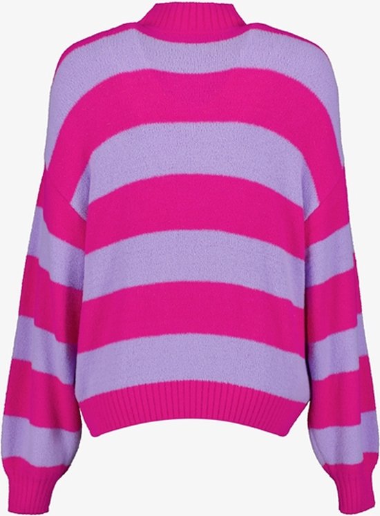 Pull femme TwoDay rayé rose/violet - Taille S | bol