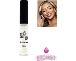 GetGlitterBaby® Huid Lijm Chunky Festival Glitters Huid Lijm / Gezicht en Lichaam Glitterlijm / Face and Body Jewels Glittergel Glitter Gel Glue Huidlijm met Kwast