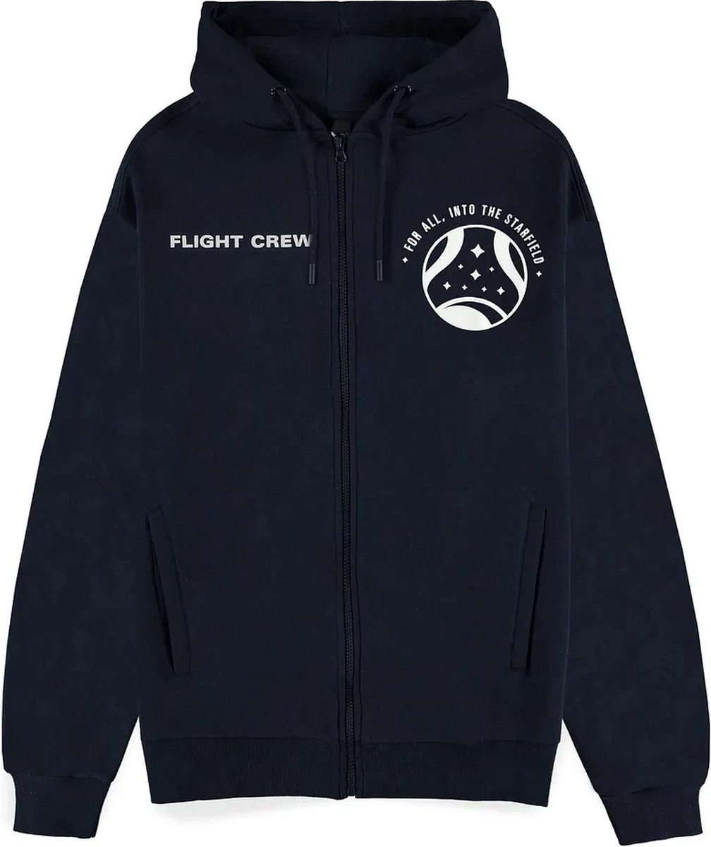 Starfield Carl Sagan Heren Vest met capuchon - blauw - M