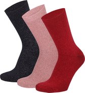 Apollo - Kleurrijke dames sokken - Multi color - 6-Pak - Maat 35/42 - Damessokken maat 35 38 - Damessokken maat 39 42 - Sokken Dames - Sokken Dames 39 42 - Multipack sokken