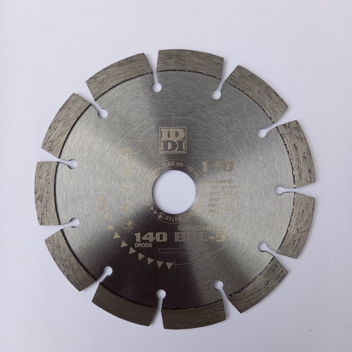 BSL-S - Diamantzaagblad droog - Universeel - Ø 140mm - asgat 22.23mm