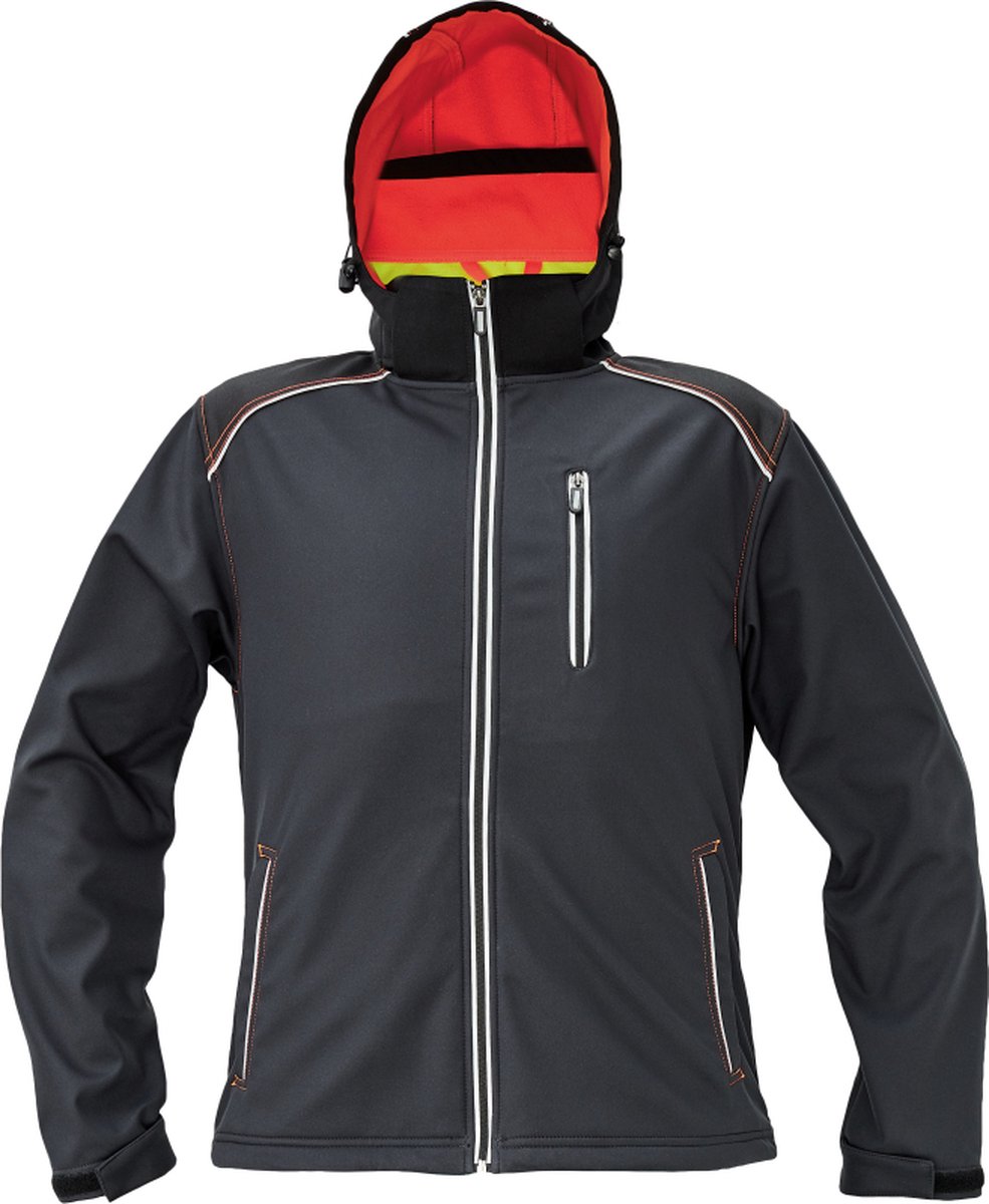 Cerva KNOXFIELD softshell jas 03010534 Antraciet