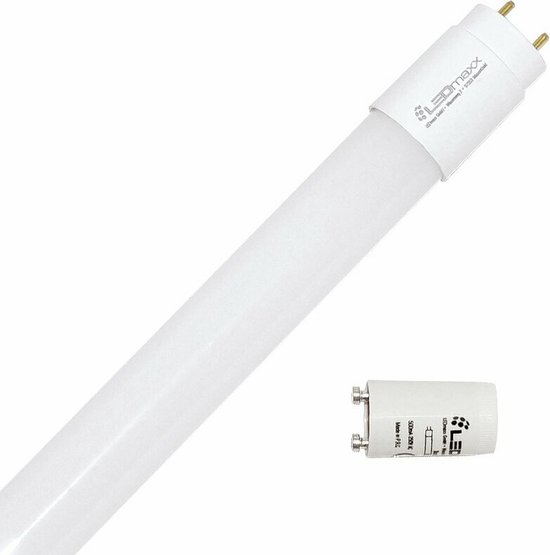 Tube fluorescent LED Ledmaxx 45,2cm 8W/830 800lm | Remplace TL-D 15W/830
