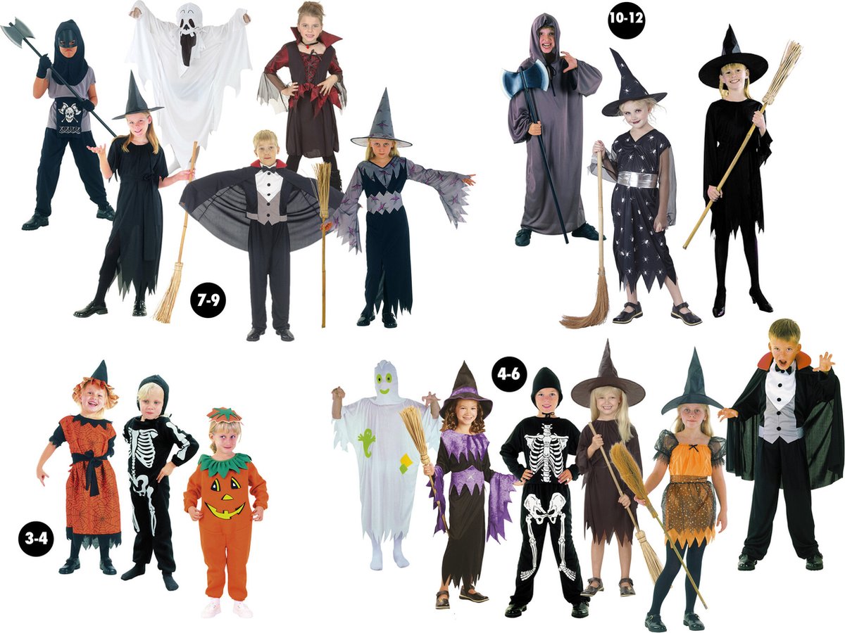Halloween - Kinderkostuum - Dracula - 7 - 9 jr | (B)engels groeien