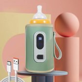 Kay - Draagbare Baby Flessenverwarmer - Geschikt voor iedere fles - Groen