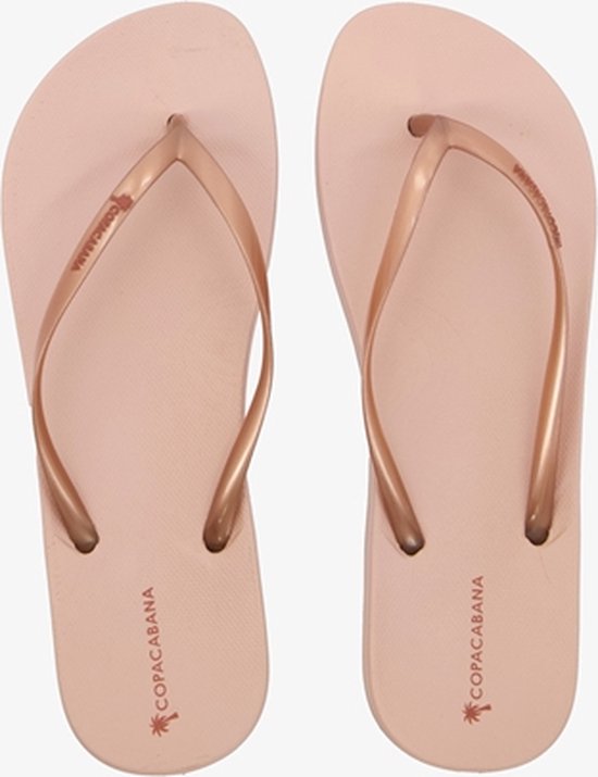 Copacabana dames teenslippers lichtroze - Maat 40