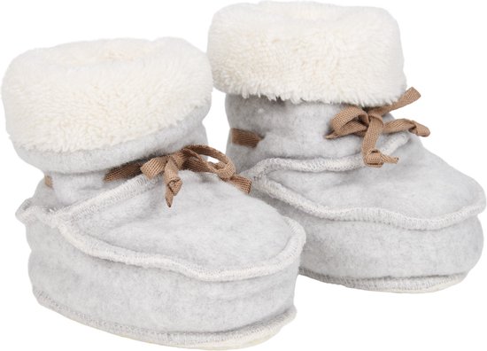 Product: Koeka baby slofjes Denver - grijs, van het merk Koeka