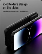 Nillkin CamShield Hoesje voor de Apple iPhone 15 Plus - Back Cover met Camera Slider Zwart