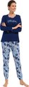 Pyjama femme Pastunette 20232-130-3 - Blauw - 50