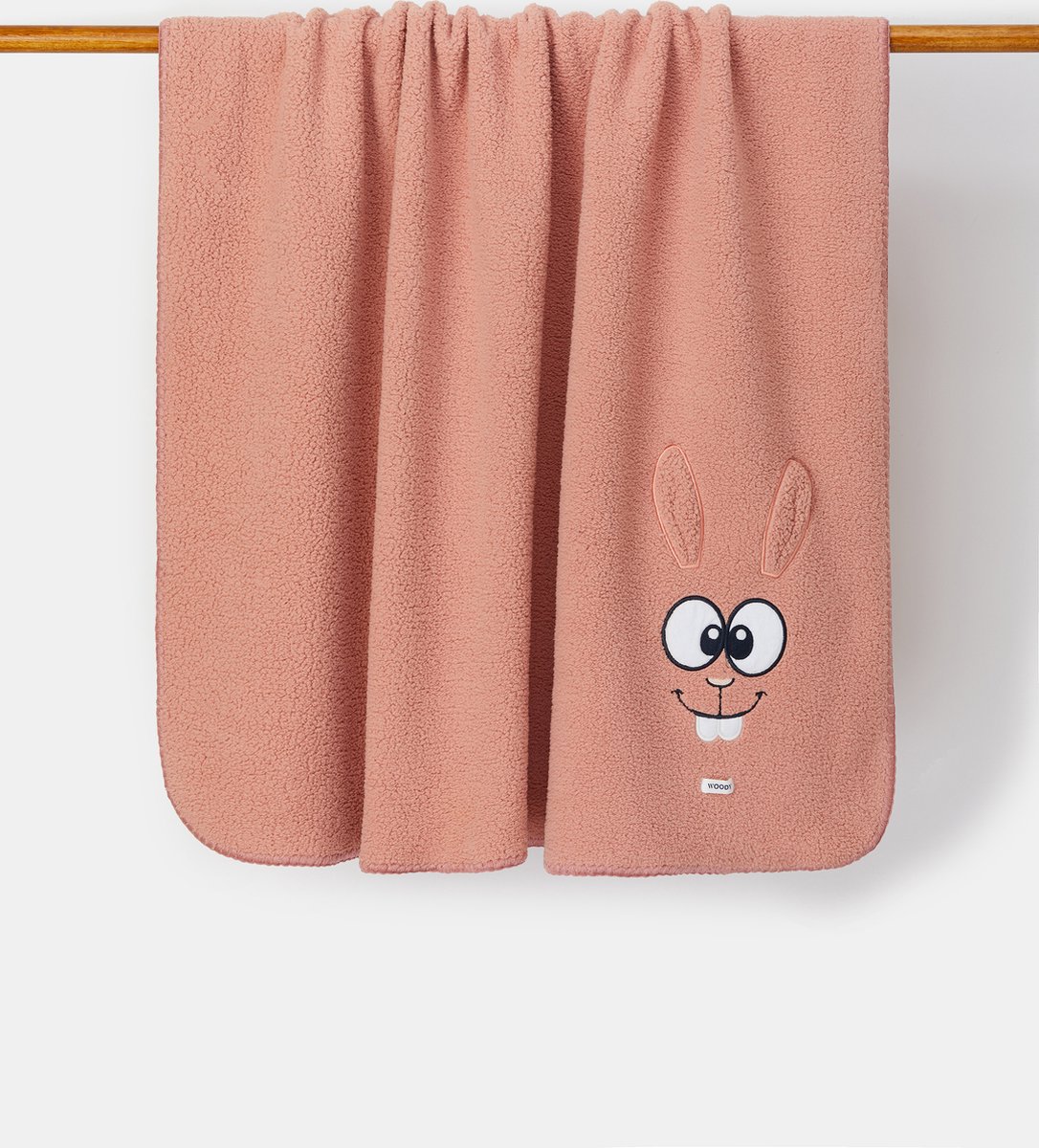 Woody plaid - oudroze - haas - 232-10-PLA-M/443 - 150x200cm