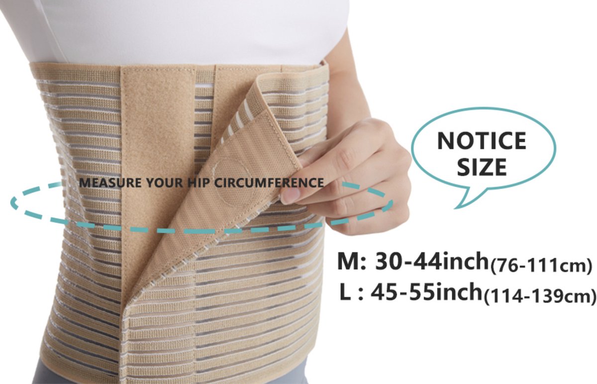 Mama Stuff BellyNest – Zwangerschapsgordel & Buikband voor Zwangere Vrouwen | Buik- en Rugsteun met Bekkenondersteuning – Verstelbaar en Ademend, Verlicht Pijn (Beige, Eén Maat