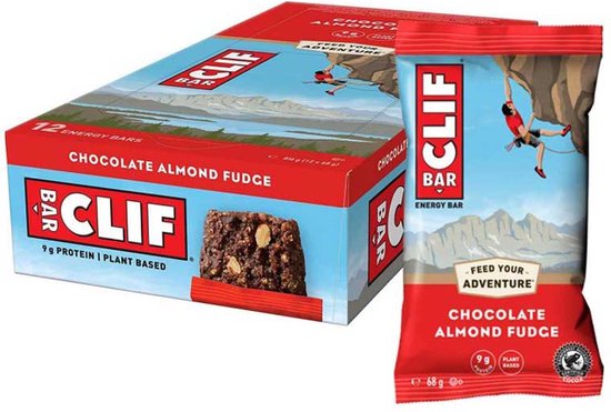 Clif Bar Energy Bar - Energiereep - Chocolate Almond Fudge - 12x68 gram — afbeelding 4