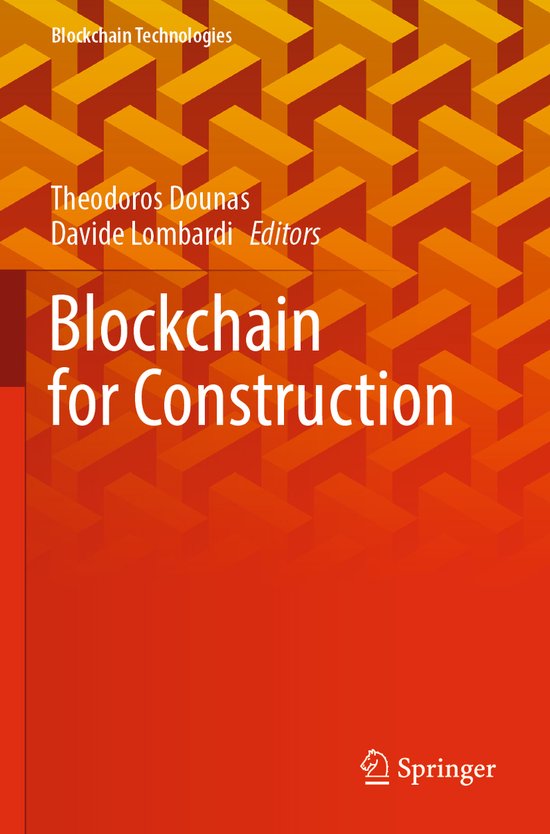 Blockchain Technologies- Blockchain for Construction - cover