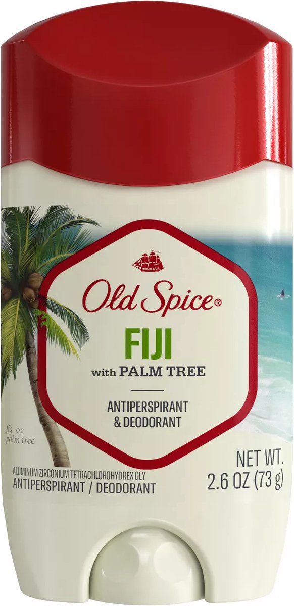 Old Spice, Anti-Perspirant & Deodorant, Fiji with Palm Tree (73 g)