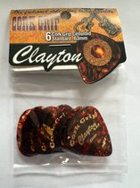 Clayton - Cork grip - Plectrum - 0.63 mm - 6-pack